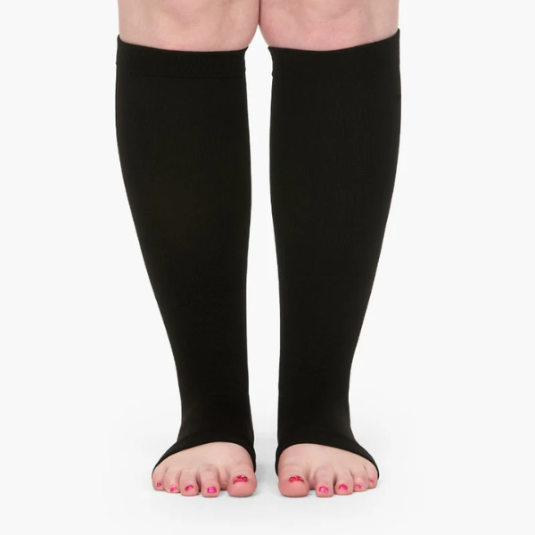 New! Everstride® Wide Fit Compression Socks For Pain Relief (Toeless)